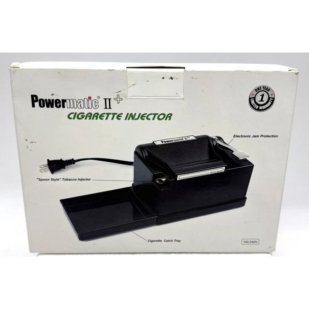 Powermatic 2 + PLUS Electric Injector Machine for Regular and 100mm Cigarette